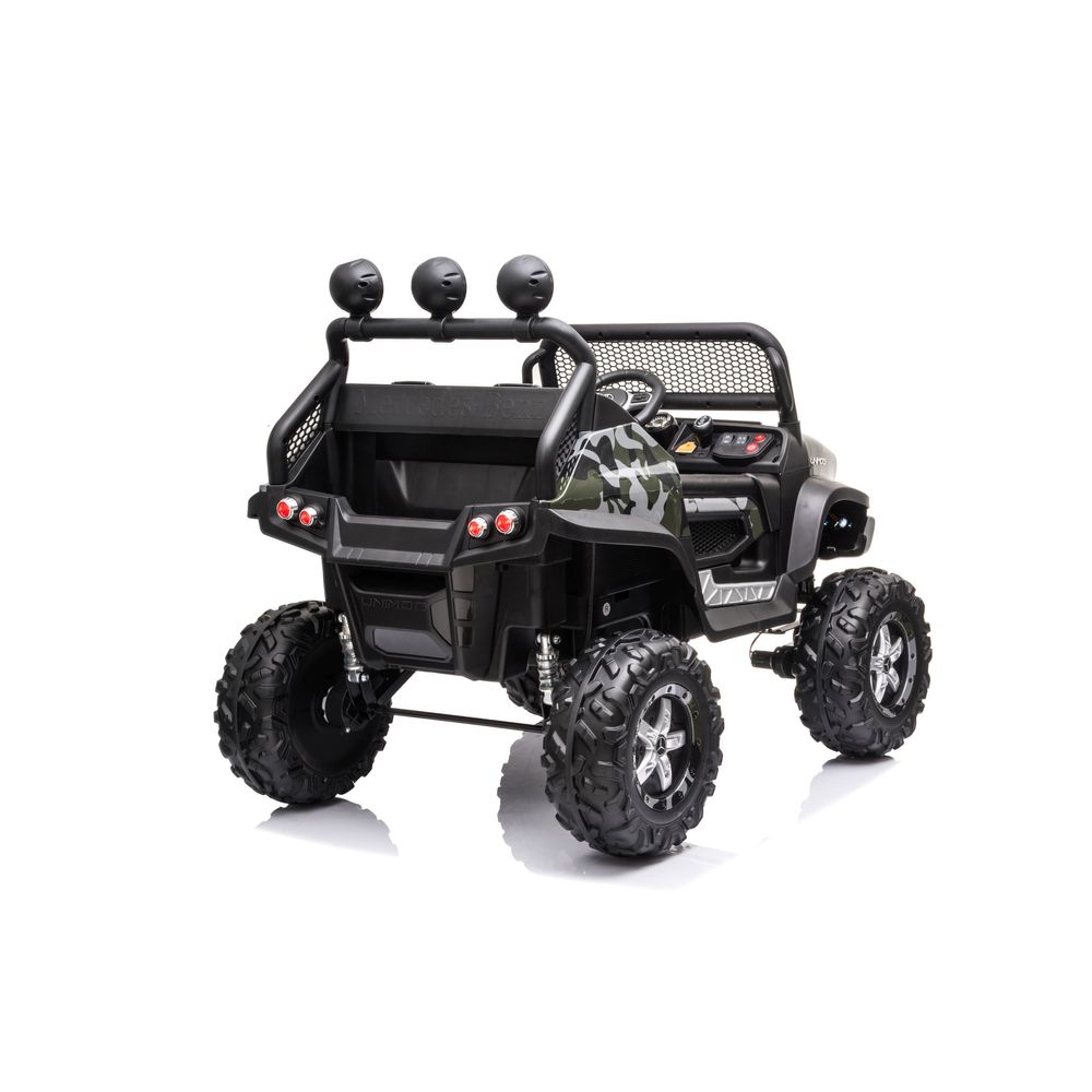 Električni automobil za vožnju unimog s moro slika 7