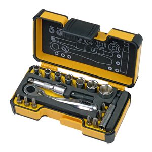 Set alata Felo XS-Strongbox XS 18 sa čegrtaljkom PH/PZ/TX/SW/MS 05771806 18 kom