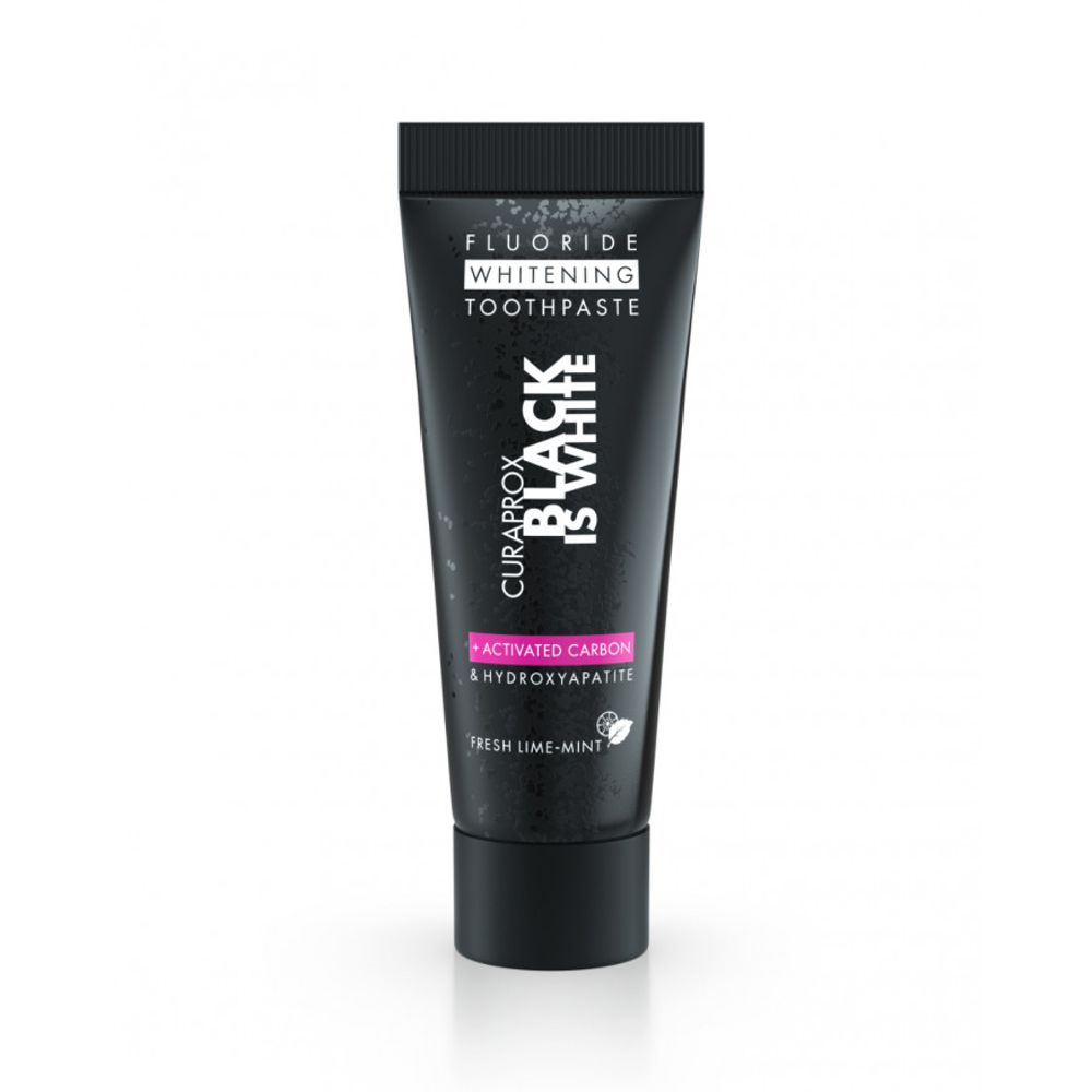 Curaprox Pasta za zube sa aktivnim ugljenom Black is White 10ml  slika 1