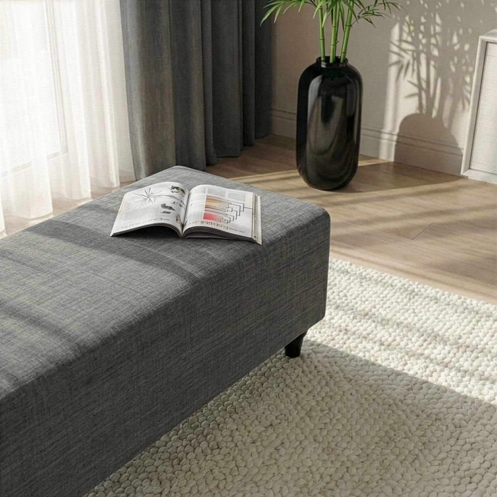 Pouffe Flavia - Siva slika 3