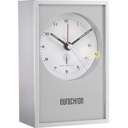 Eurochron  EFW 7001  radijski  budilica  srebrna slika 1