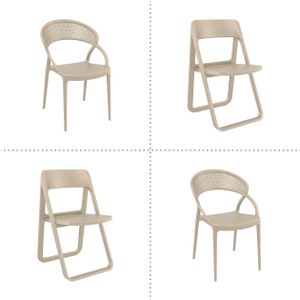 Set za terasu — by BONZINI • 1 stol + 4 stolice