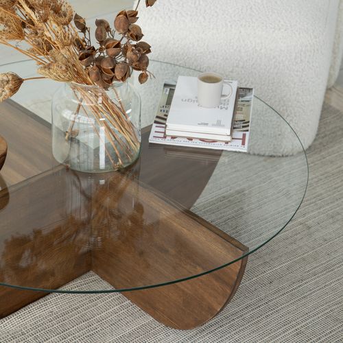 Lily 2 - Walnut Walnut Coffee Table slika 4