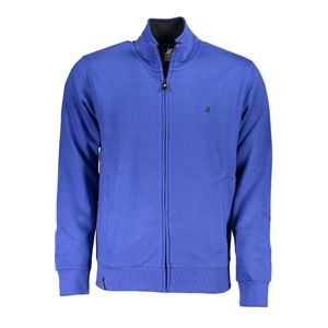 US GRAND POLO MEN'S BLUE ZIP SWEATSHIRT