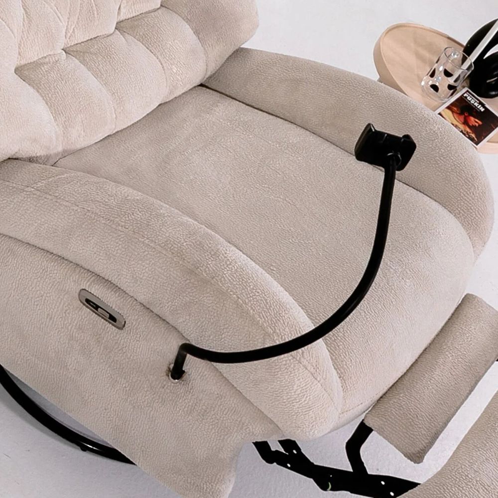Električni Relax Fotelja Dream - Boja: Krem slika 7