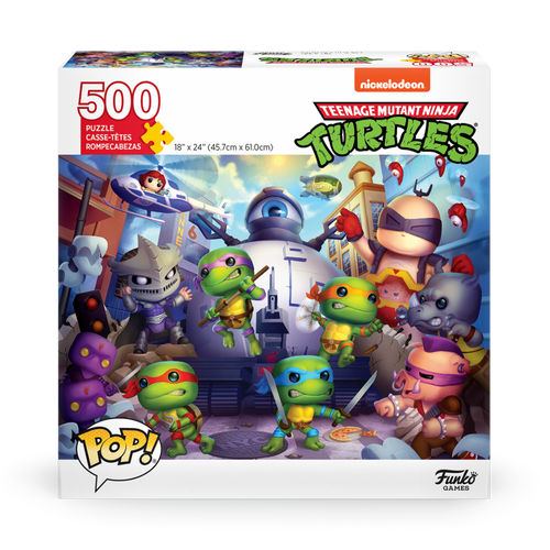 Funko Games Pop! Puzzles – TMNT - 500 Dijelova slika 1