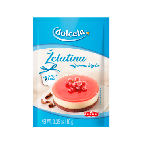 Dolcela mljevena želatina 10g 3 pack  slika 1