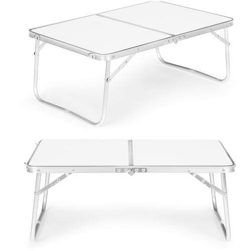 Modernhome sklopivi turistički stol, 60x40 cm ,bijeli slika 1