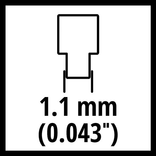 Einhell Rezervni lanac 20 cm, 1,1 33T 3/8 za FORTEXXA 18/20 TH, GC-LC 18/20 Li T, GC-EC 7520 T slika 3