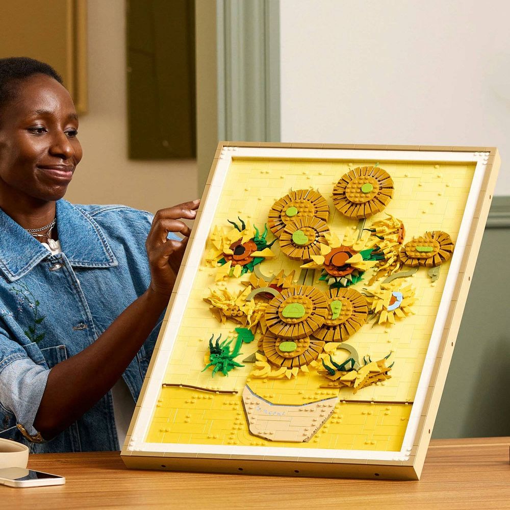 LEGO 31215 Vincent Van Gogh Sunflowers slika 8