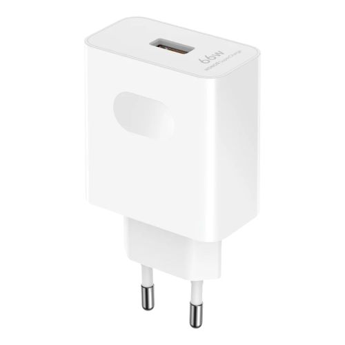 Zidni punjač HONOR SuperCharge Power Adapter/66W/bela sa USB-C kablom (1m/6A) slika 1