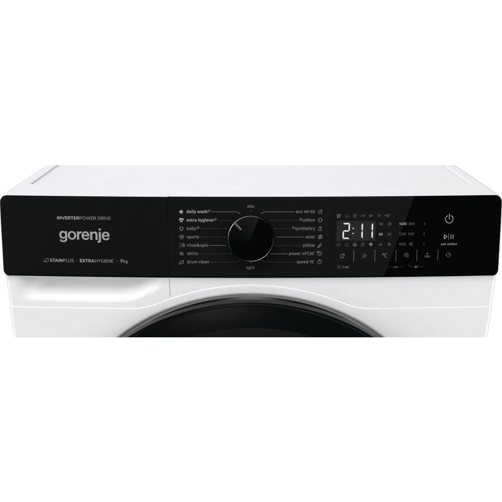 Gorenje Mašina za veš WNHA74SASEU, 7 kg / 1400 rpm slika 4