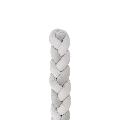 Kikka Boo ogradica pletenica 3-Braids 210 cm - Grey slika 1