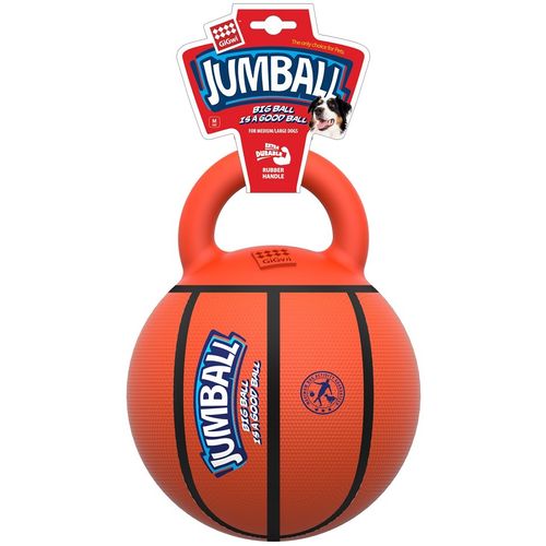 GiGwi Jumball lopta sa gumenom ručkom Basket slika 1