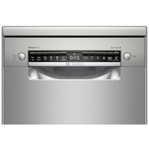 Bosch SPS4HMI61E Serija 4 Samostojeća mašina za pranje sudova 45 cm, 10 kompleta, EcoSilence Drive inverter, Silence Plus,  Inox slika 2