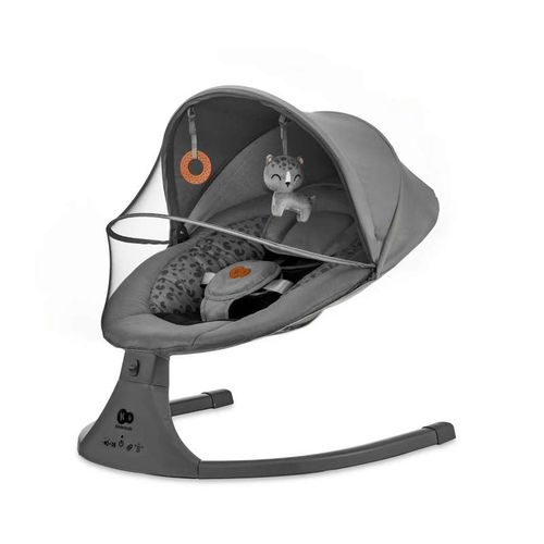 Kinderkraft Stolica Za Ljuljanje Lumi 2 Dark Gray slika 3