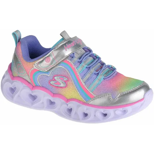 Skechers heart lights-rainbow lux dječje tenisice sa svjetlima 302308L-SMLT slika 7