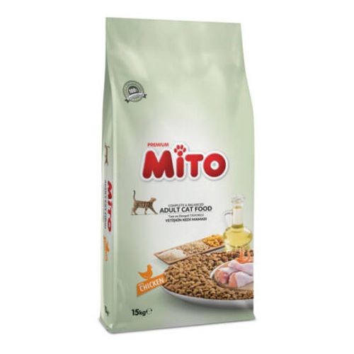 Mito Economic Premium hrana za mačke - piletina - 15kg slika 1