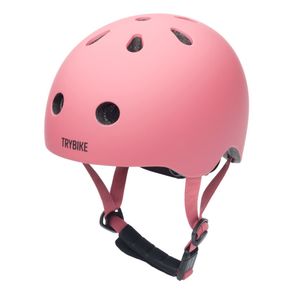 TRYBIKE Kaciga za djecu Pastel Pink, S/M (51-56cm) 
