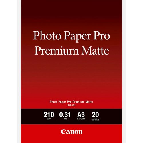 Canon Photo Paper Premium Matte PM101 - A3- 20L slika 1