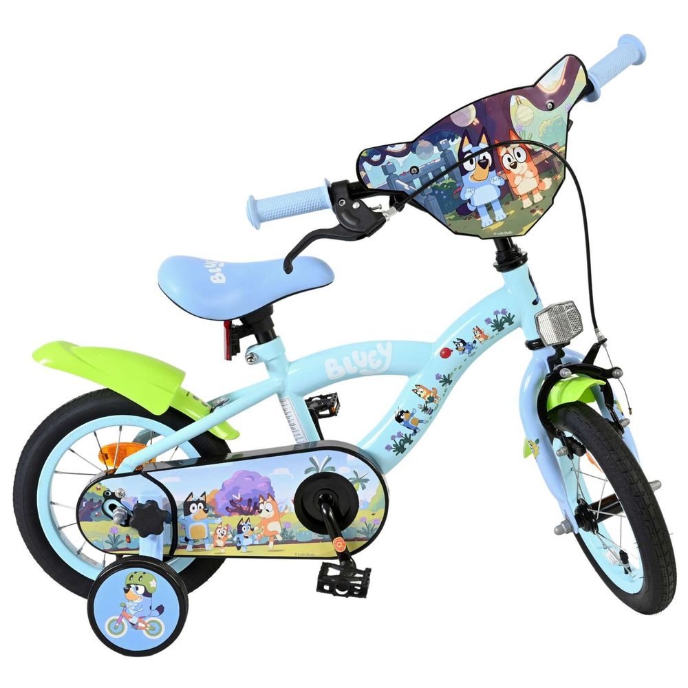 Volare dječji bicikl Bluey 12″ plave boje slika 10