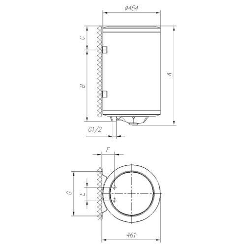 Gorenje bojler TGR80NG - OŠTEĆENI PROIZVOD slika 3