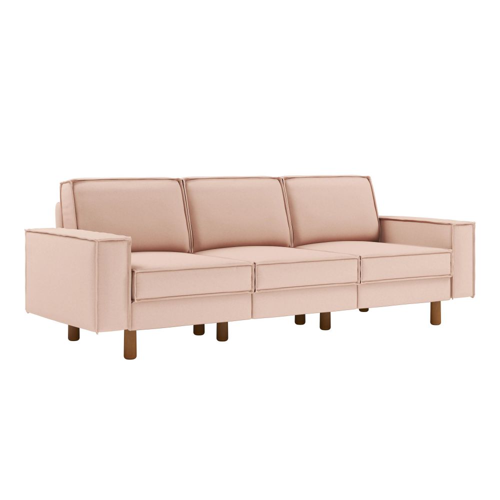 3-sjedalna sofa Sparrow Extra - boje: losos i orah slika 1