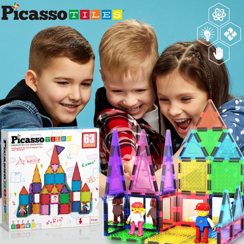 Picasso Tiles set s kockicama 63 kom slika 11