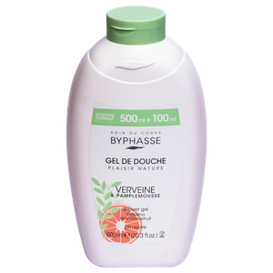 Byphasse gel za tuširanje Verbena & Grapefruit, 600 ml 