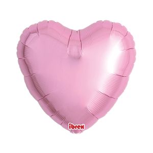 Folijski balon Srce 35cm, 5kom - Metalik rozi