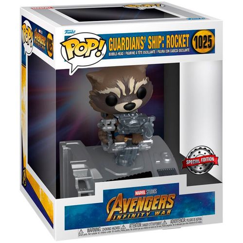 POP figure Deluxe Marvel Guardians of the Galaxy Guardians Ship Rocket Exclusive slika 1