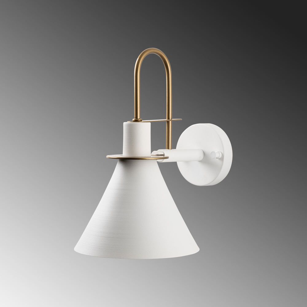 Zidna Lampa Arco - 15041, boje: Bijela slika 5