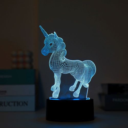 Lampa 3D na dodir iTotal promjena boja Unicorn XL2336 slika 1