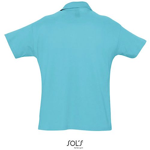 SUMMER II muška polo majica sa kratkim rukavima - Atoll blue, XXL  slika 6