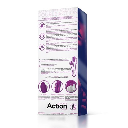 Action No.Eleven G-Spot and Rabbit Double Function Vibrator slika 14