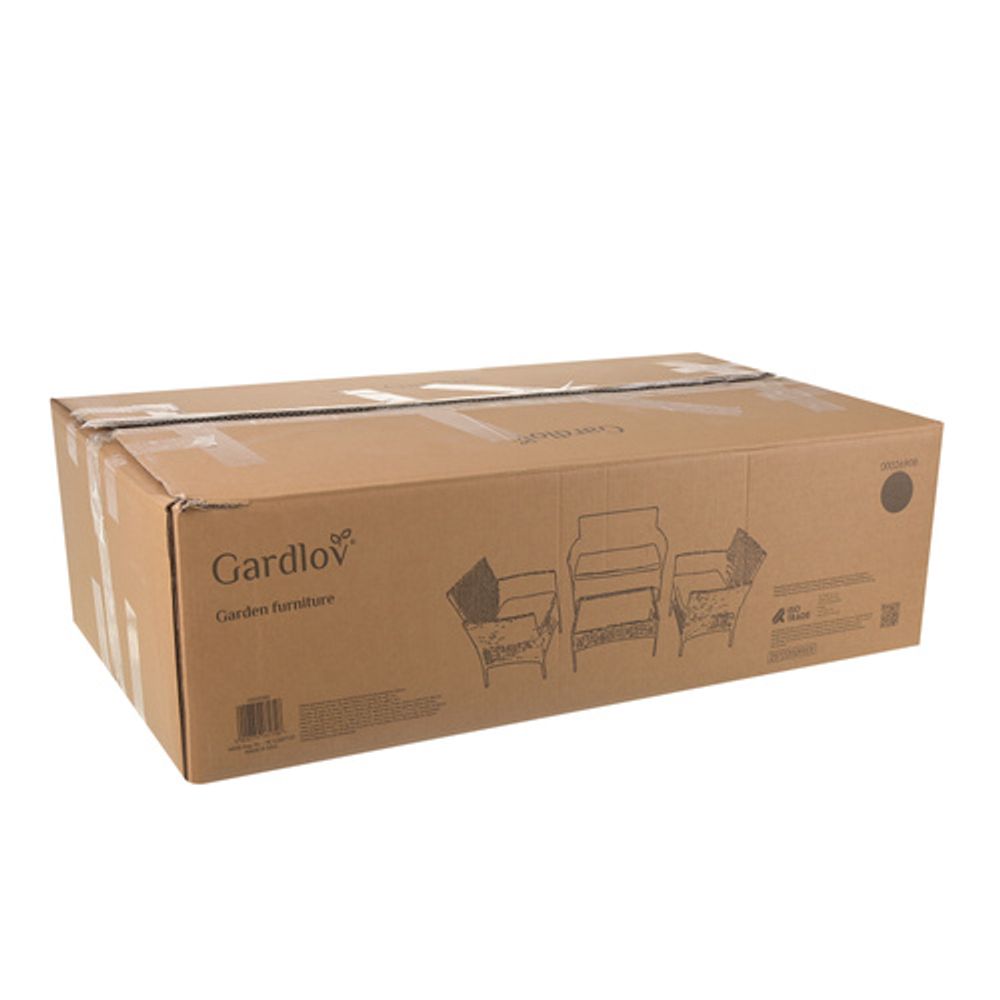 Gardlov Vrtni namještaj od crnog ratana 26908 slika 2