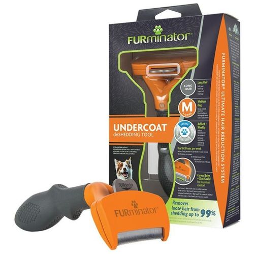 Furminator Dog Undercoat M Long Hair, četka za pse slika 1