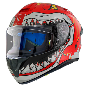 MT Helmets vizir za moto kacigu Targo Pro Sharky C5 Matt Red