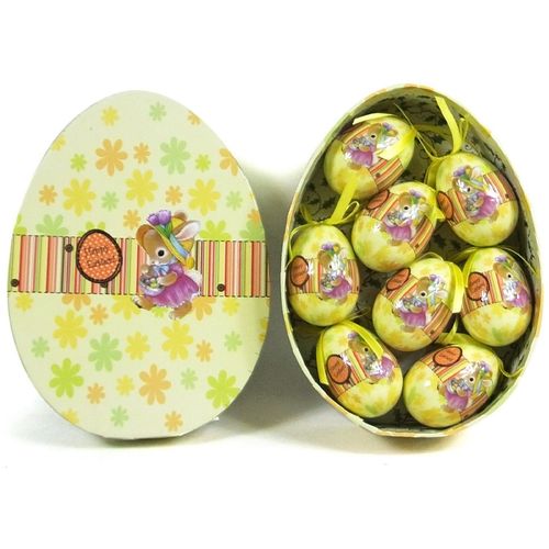 Uskrsna jaja u poklon kutiji 8 kom/pak žuta slika 1