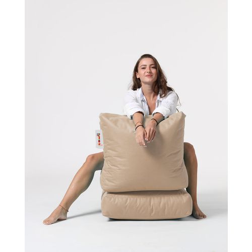 Atelier Del Sofa Vreća za sjedenje, Siesta Sofa Bed Pouf - Mink slika 13