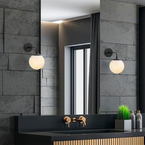 Viran - 10905 Crna Krem Lampa za Zid