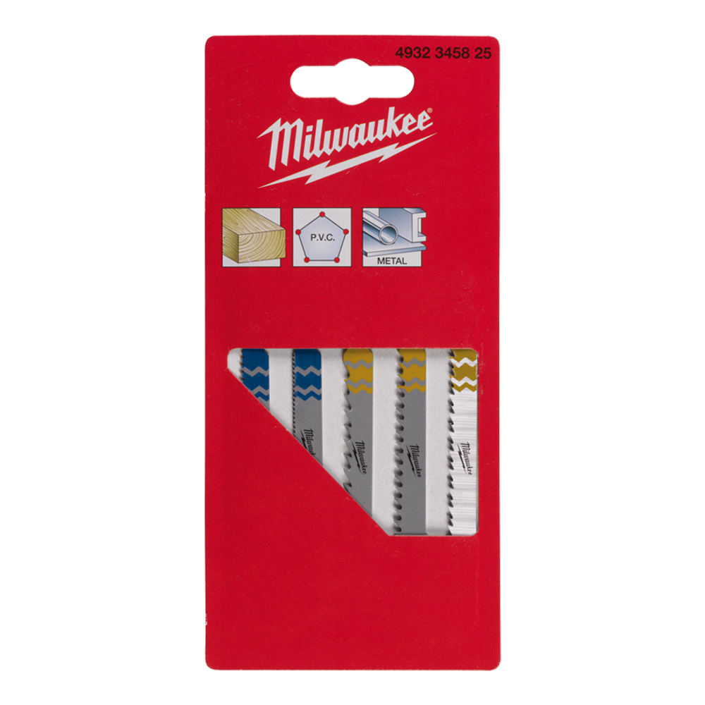 Milwaukee Set Listova Ubodne Pile Wood/Metal 5/1 slika 2
