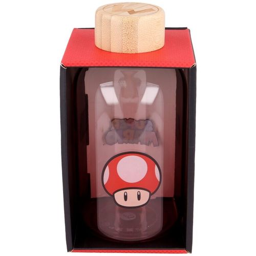 Nintendo Super Mario Bros glass bottle 620ml slika 2