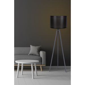112 Crna i Siva Podna Lampa