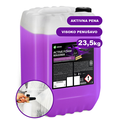 Grass ACTIVE FOAM MAXIMA - Sredstvo za svaki tip pranja automobila - 23,5kg slika 1