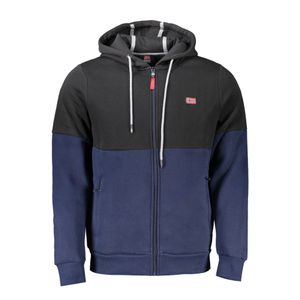 NORWAY 1963 MEN'S BLUE ZIP-UP SWEATSHIRT