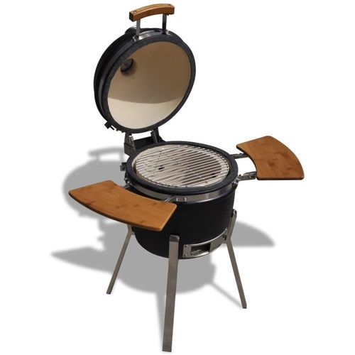 Kamado keramička naprava za grill i dimljenje 81 cm slika 2