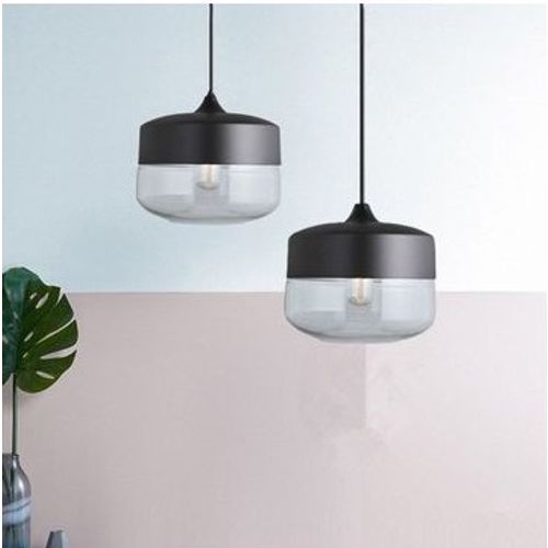 TOOLIGHT Staklena stropna svjetiljka Zenit D Black slika 4