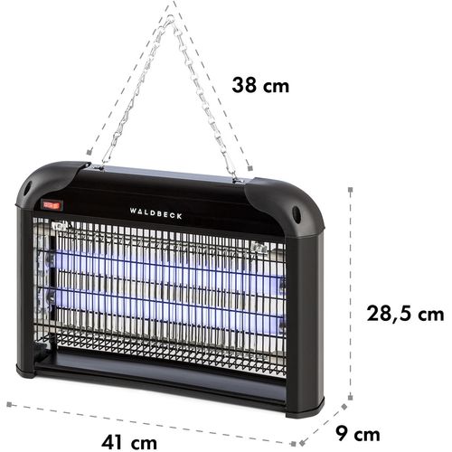 Waldbeck Mosquito ex 4000 električni uništavač insekata, Crna slika 21