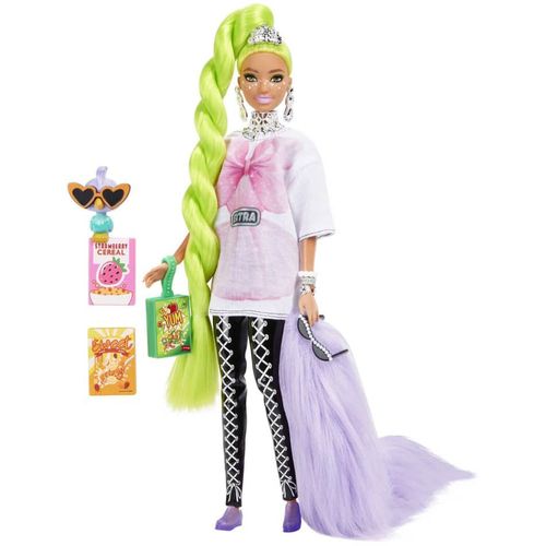 Barbie EXTRA lutka Neon slika 2